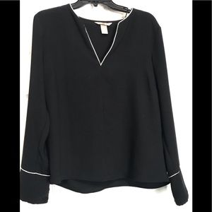 H&M Women’s Black, Size M, blouse, shirt